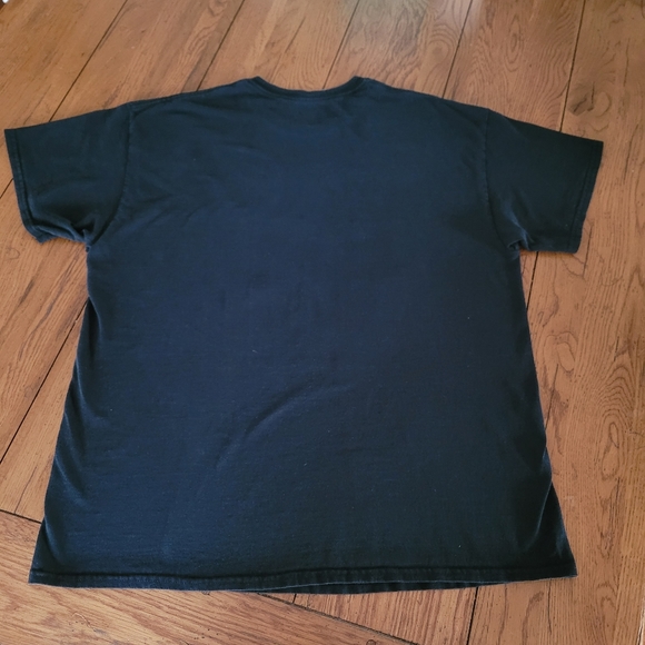 California Republic Large Logo CA Bear T-Shirt Black Unisex Extra Large - Picture 6 of 8